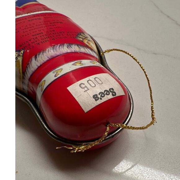 Vintage 1996 See’s Candy Nutcracker Tin Ornament EUC - Picture 7 of 7